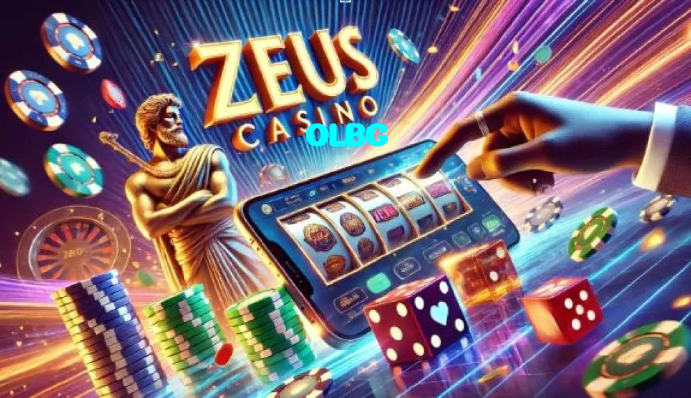 OLBG casino presented on mobile device in Pakistan with slots and live games